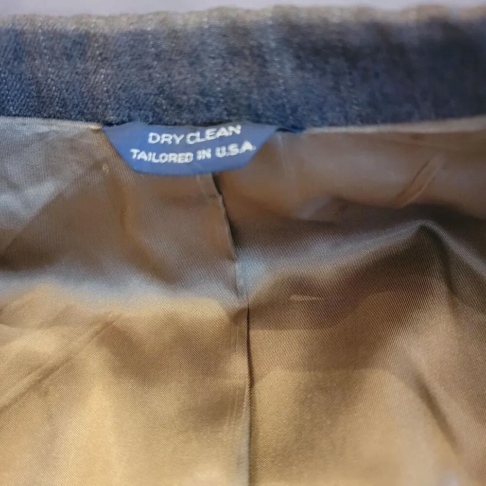 Men's Grey and Cream Tailored-jackets